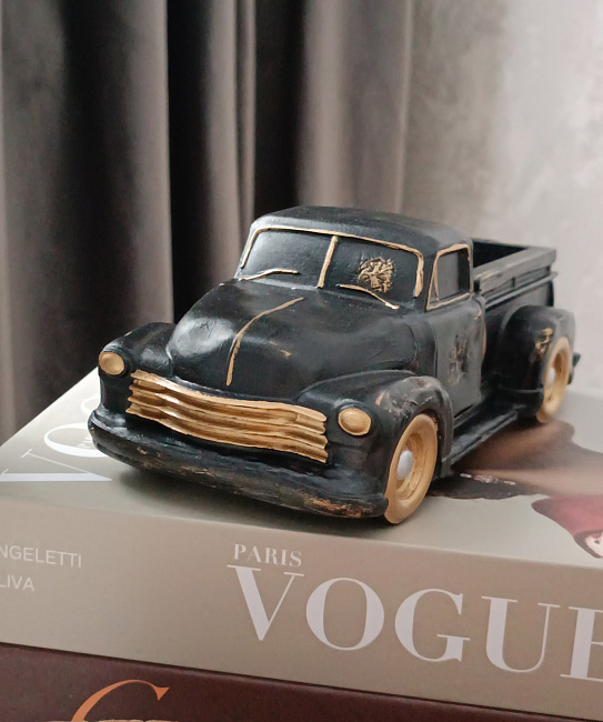  Гипсовый элемент декора "Черный фургон" в интернет-магазине Своими Руками