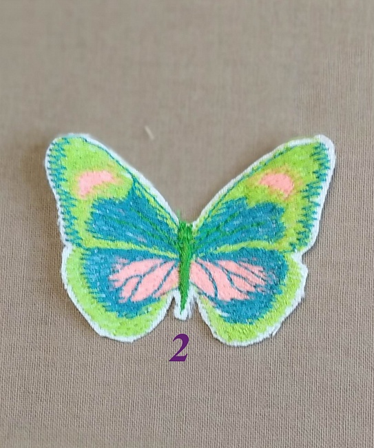 Аппликация  "Бабочка цветная" в интернет-магазине Своими Руками