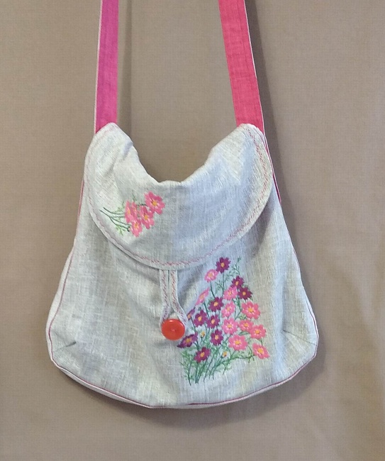 Текстильная сумка "Весенняя" в интернет-магазине Своими Руками