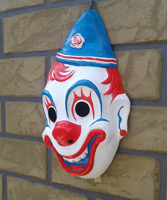 Маска из папье-маше "Клоун" в интернет-магазине Своими Руками