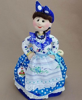Ставропольский сувенир "Казачка на чайник 3" в интернет-магазине Своими Руками