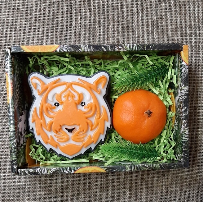 Набор сувенирного мыла "Тигр в подарок" в интернет-магазине Своими Руками