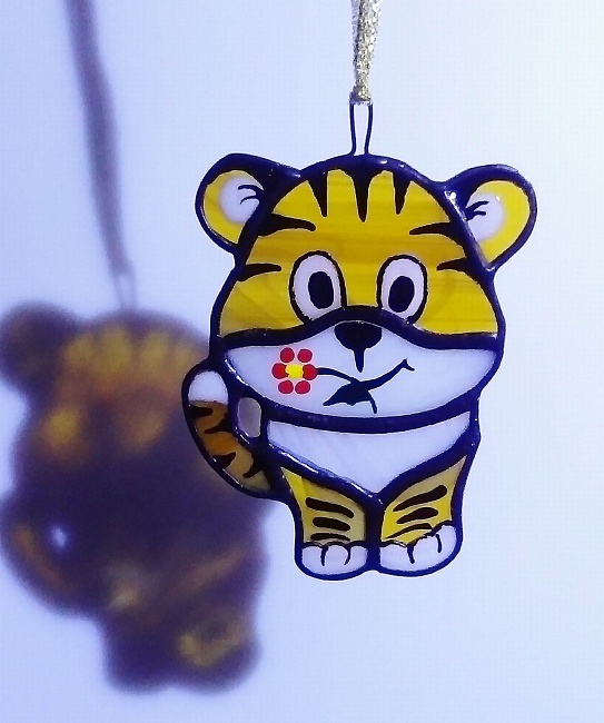 Комплект новогодних украшений "Тигрята" в интернет-магазине Своими Руками