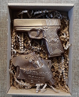 Набор сувенирного мыла "Пистолеты" в интернет-магазине Своими Руками