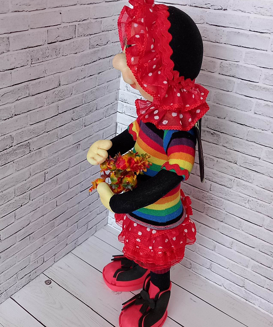 Текстильная кукла "Бабочка Жужечка" в интернет-магазине Своими Руками
