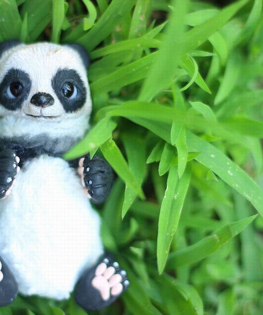 Коллекционная игрушка "Панда" в интернет-магазине Своими Руками
