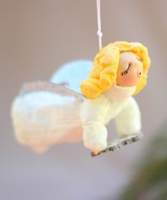 Ватная игрушка "Ангелок" в интернет-магазине Своими Руками
