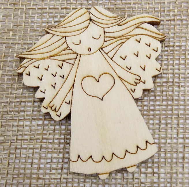 Заготовка из дерева "Ангел" в интернет-магазине Своими Руками