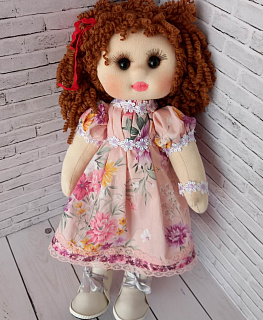 Интерьерная текстильная кукла Маша в интернет-магазине Своими Руками