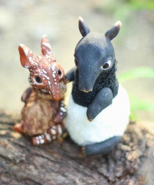 Коллекционная игрушка "Семейка тапиров" в интернет-магазине Своими Руками