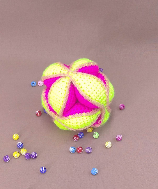 Развивающий мячик - пазл в интернет-магазине Своими Руками