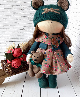 Текстильная кукла модница в интернет-магазине Своими Руками