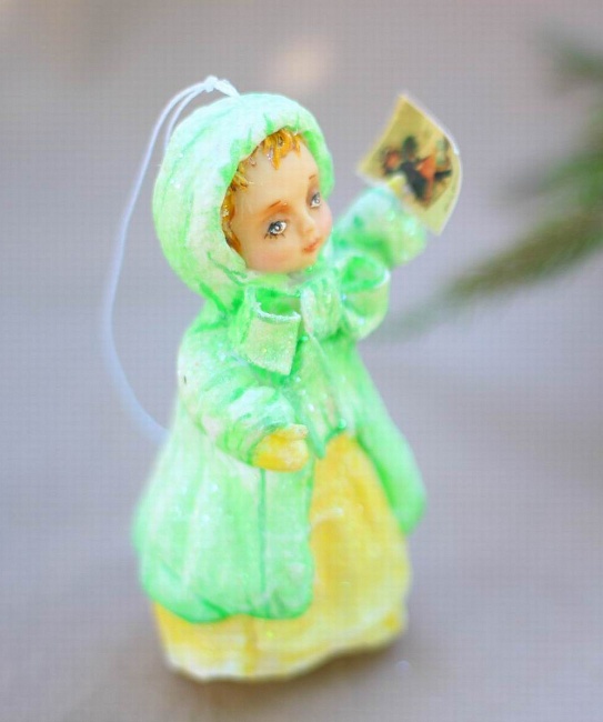 Ватная игрушка "Маленькая девочка" в интернет-магазине Своими Руками