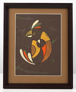 Интерьерная картина "Птица дивная 3" в интернет-магазине Своими Руками