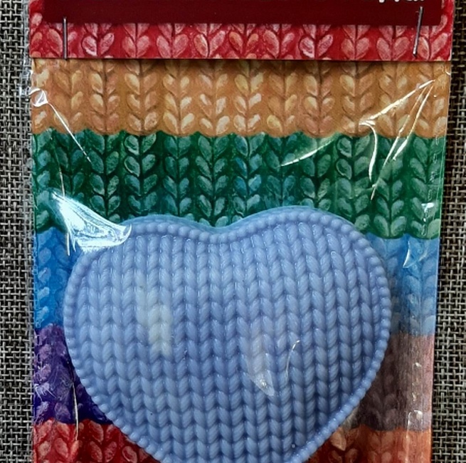 Сувенирное мыло "Вязаное сердечко" в интернет-магазине Своими Руками