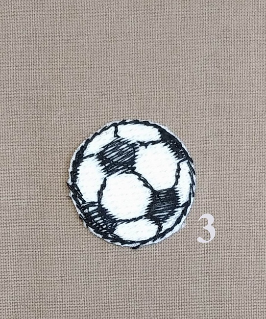 Аппликация  "Футбольный мяч средний" в интернет-магазине Своими Руками