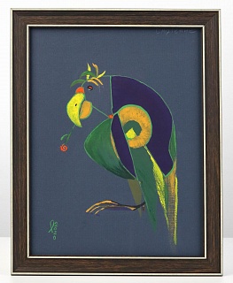 Интерьерная картина "Птица дивная 2" в интернет-магазине Своими Руками