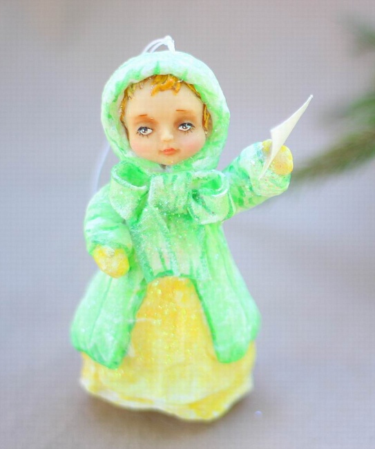 Ватная игрушка "Маленькая девочка" в интернет-магазине Своими Руками