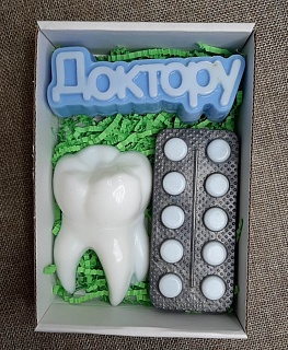 Набор сувенирного мыла "Стоматологу" в интернет-магазине Своими Руками