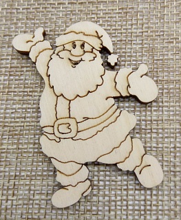 Заготовка из дерева "Дед Мороз" в интернет-магазине Своими Руками