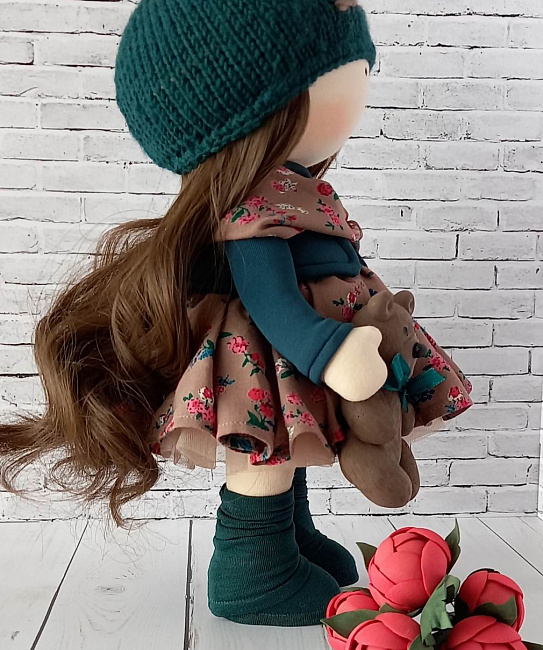 Текстильная кукла модница в интернет-магазине Своими Руками