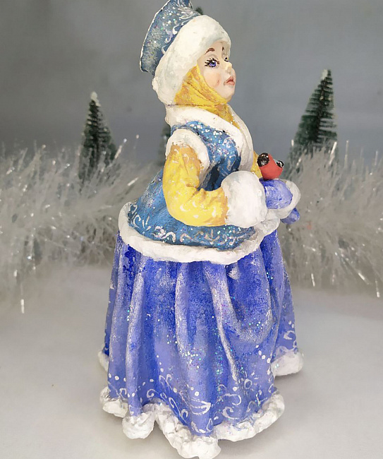 Ватная елочная игрушка "Снегурочка" в интернет-магазине Своими Руками