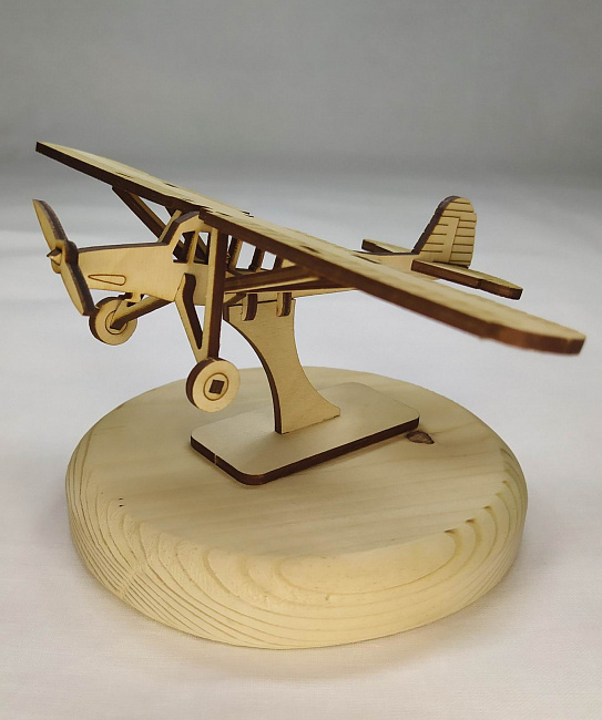 Конструктор из дерева самолет "Fi 156 Storch" в интернет-магазине Своими Руками