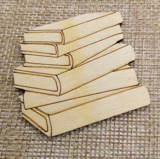 Заготовка из дерева "Книги" в интернет-магазине Своими Руками