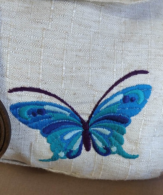 Эко-сумка  "Бабочки" в интернет-магазине Своими Руками