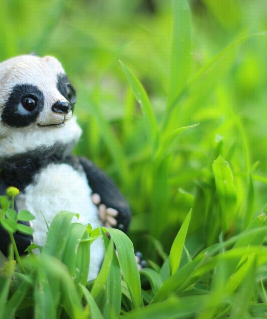 Коллекционная игрушка "Панда" в интернет-магазине Своими Руками